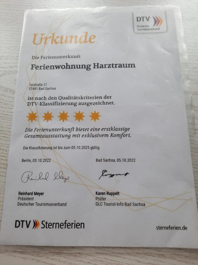 Ferienwohnung Harztraum Bad Sachsa Kültér fotó